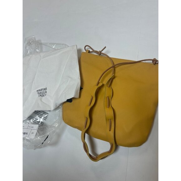Maryam Nassir Zadeh Script Purse Amber Size OS NWT - Picture 6 of 8